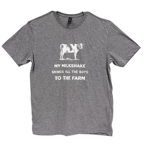 My Milkshake T-Shirt - Heather Gray - Large