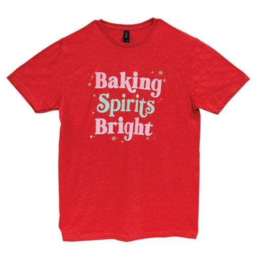 Baking Spirits Bright T-Shirt - Red - Medium