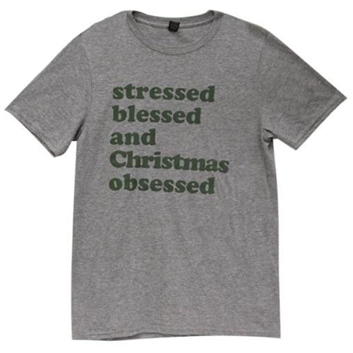 *Christmas Obsessed T-Shirt Medium