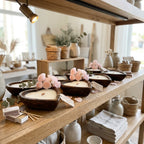 Heart Wood Dough Bowl Soy Candle