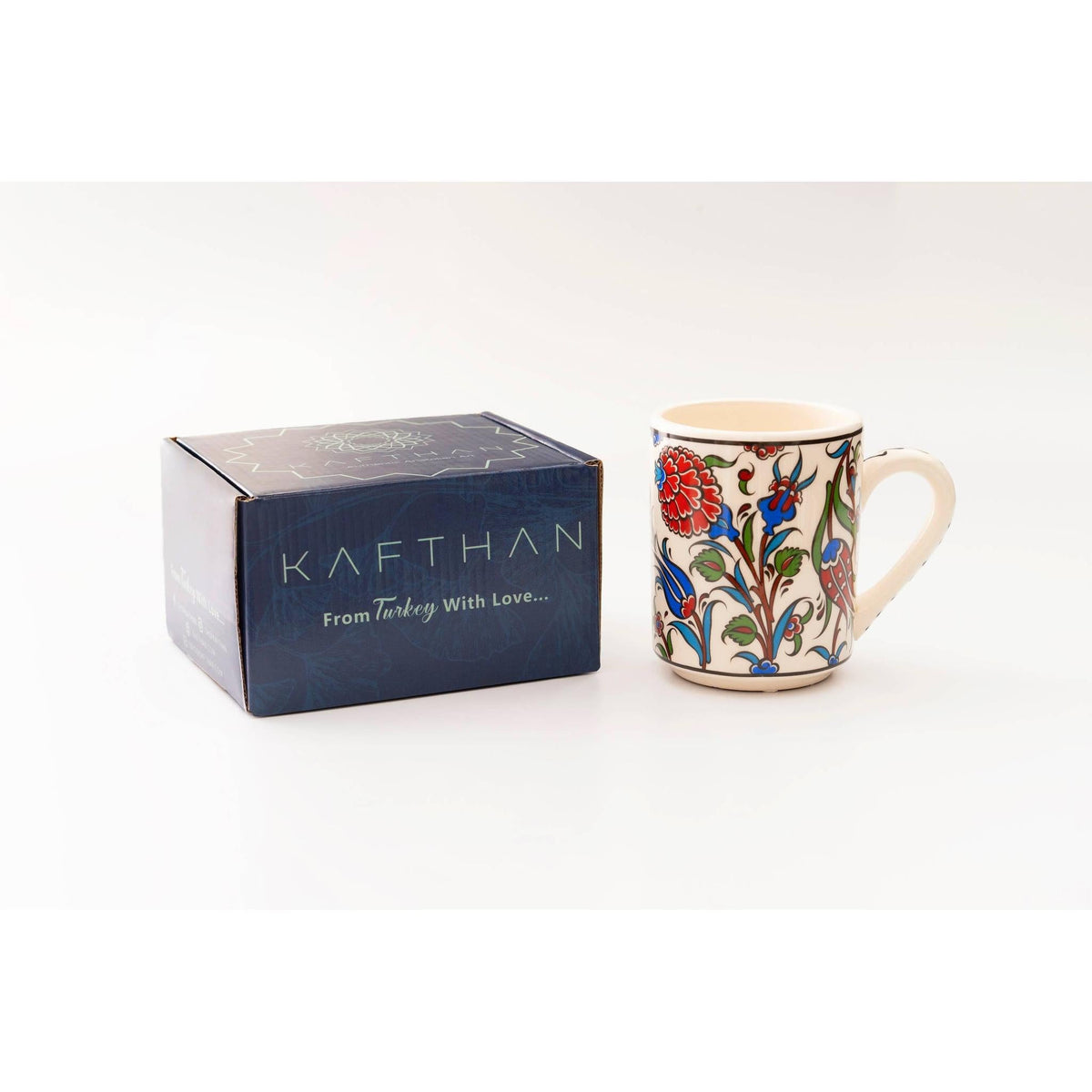 Türkiye Ceramic Botanical Mugs