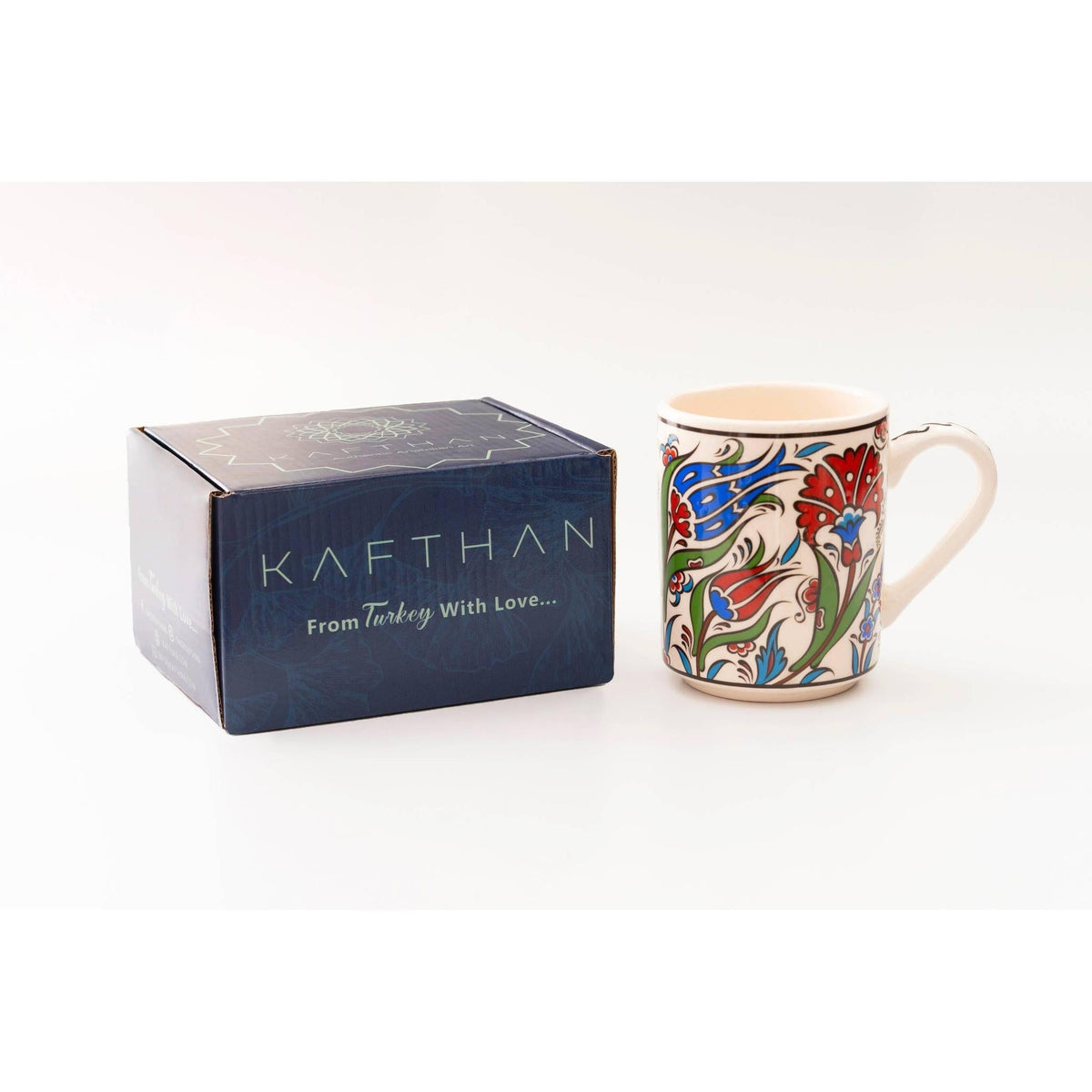 Türkiye Ceramic Botanical Mugs