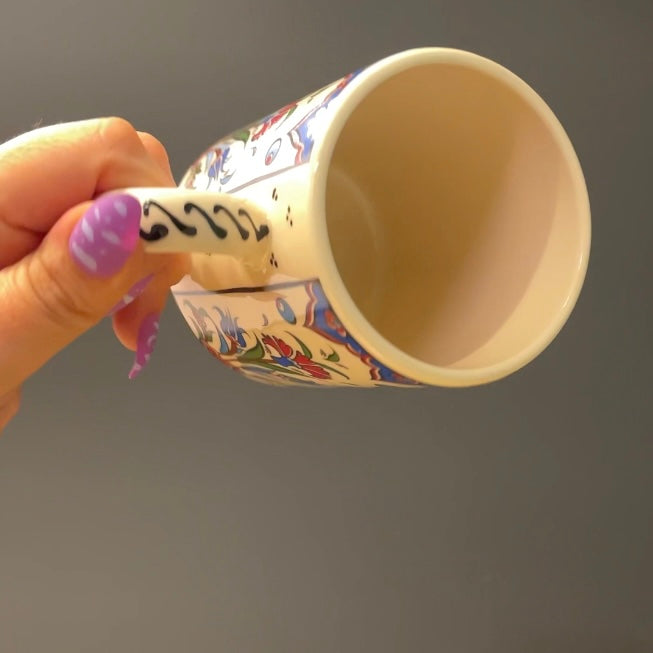 Türkiye Ceramic Botanical Mugs