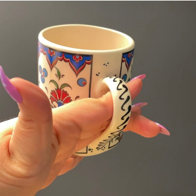 Türkiye Ceramic Botanical Mugs