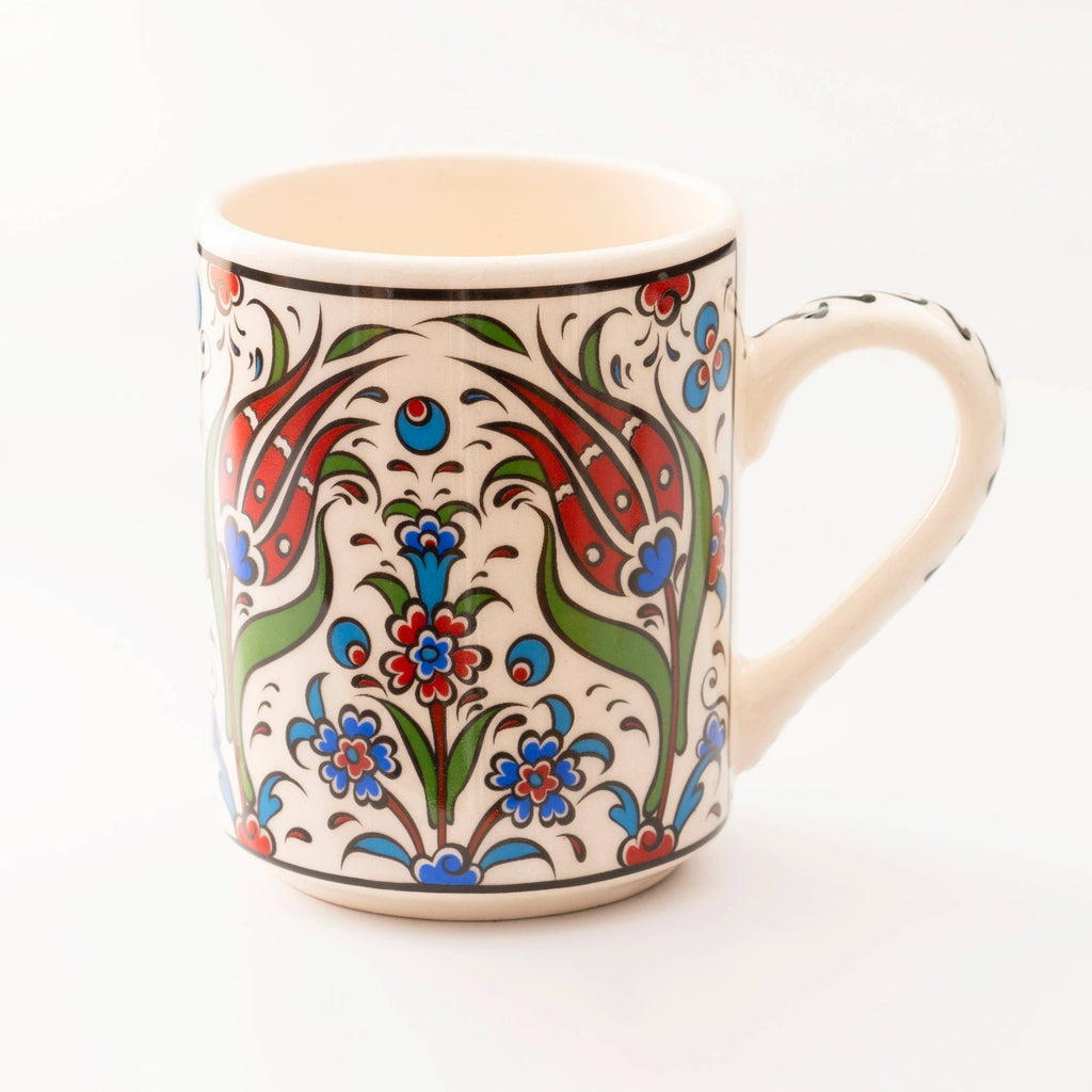 Türkiye Ceramic Botanical Mugs