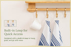 Classic Striped Cotton Kitchen Towel Set