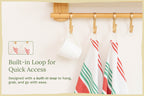 Classic Striped Cotton Kitchen Towel Set