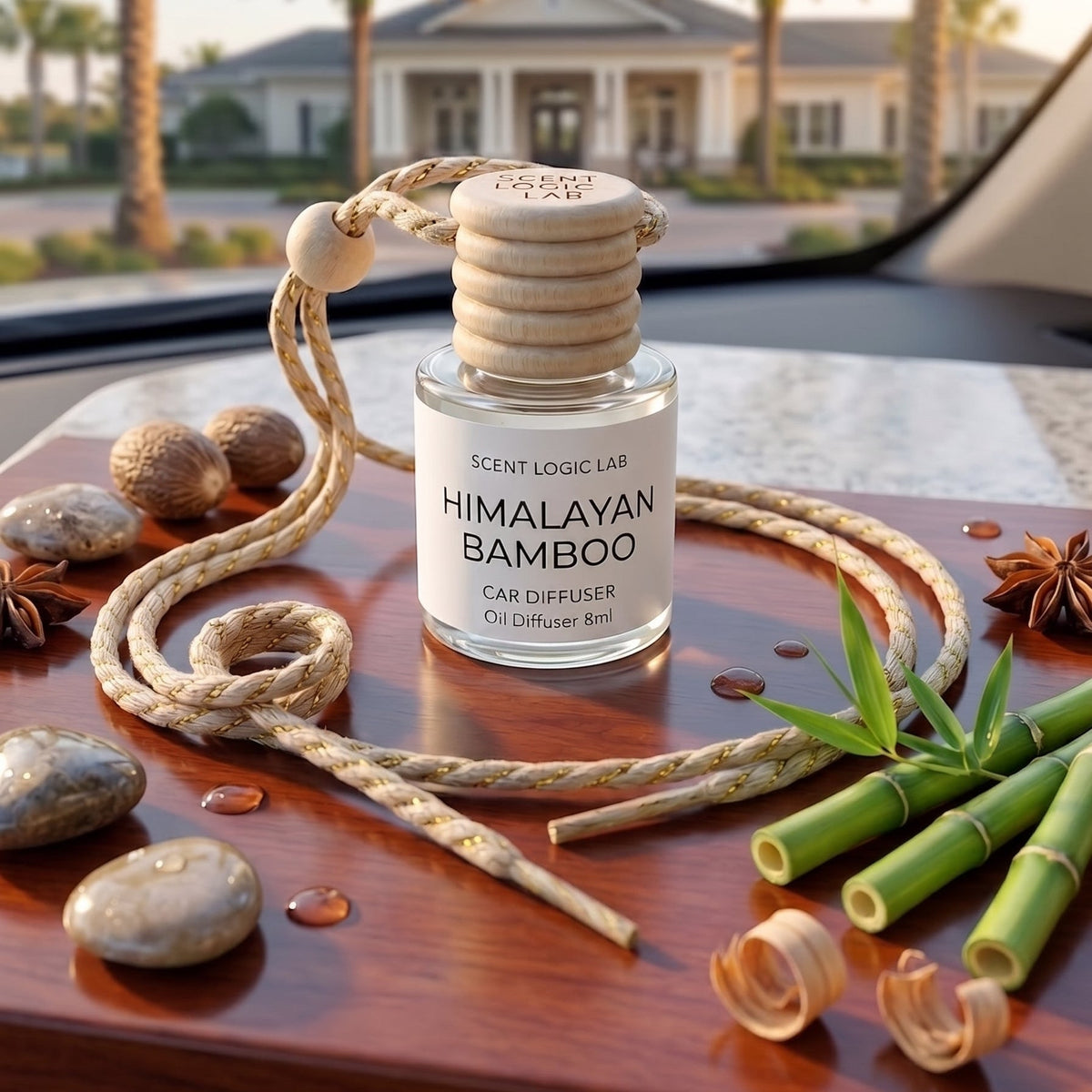 Nature Scents Refillable Car Diffuser — 8 ml