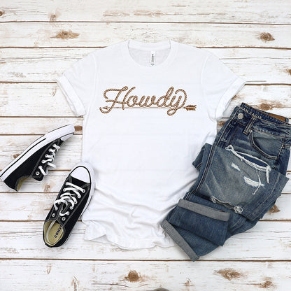 Howdy T-Shirt Bourbon Cowgirl