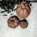 Basket Weave Pumpkins