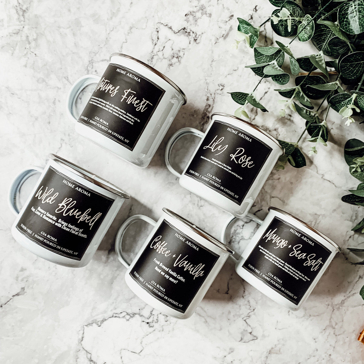 11oz Black Label Candle Mug