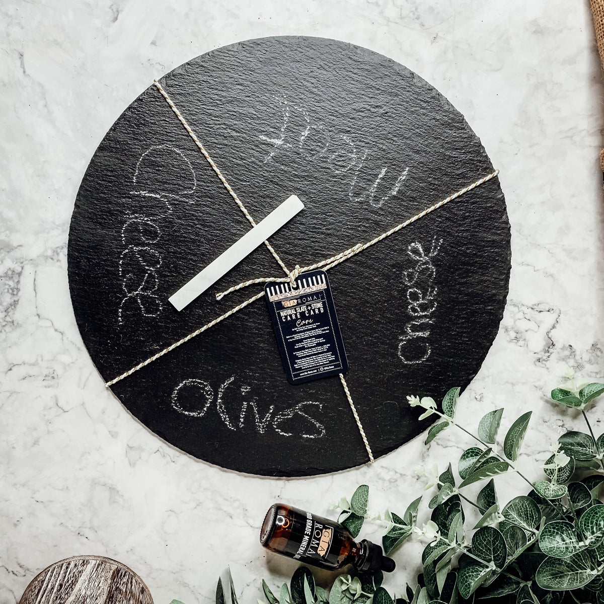 Chalkboard Cheese Boards, Black Charcuterie Plates