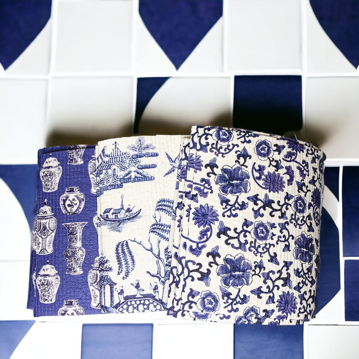 Chinoiserie - Biodegradable Cloth