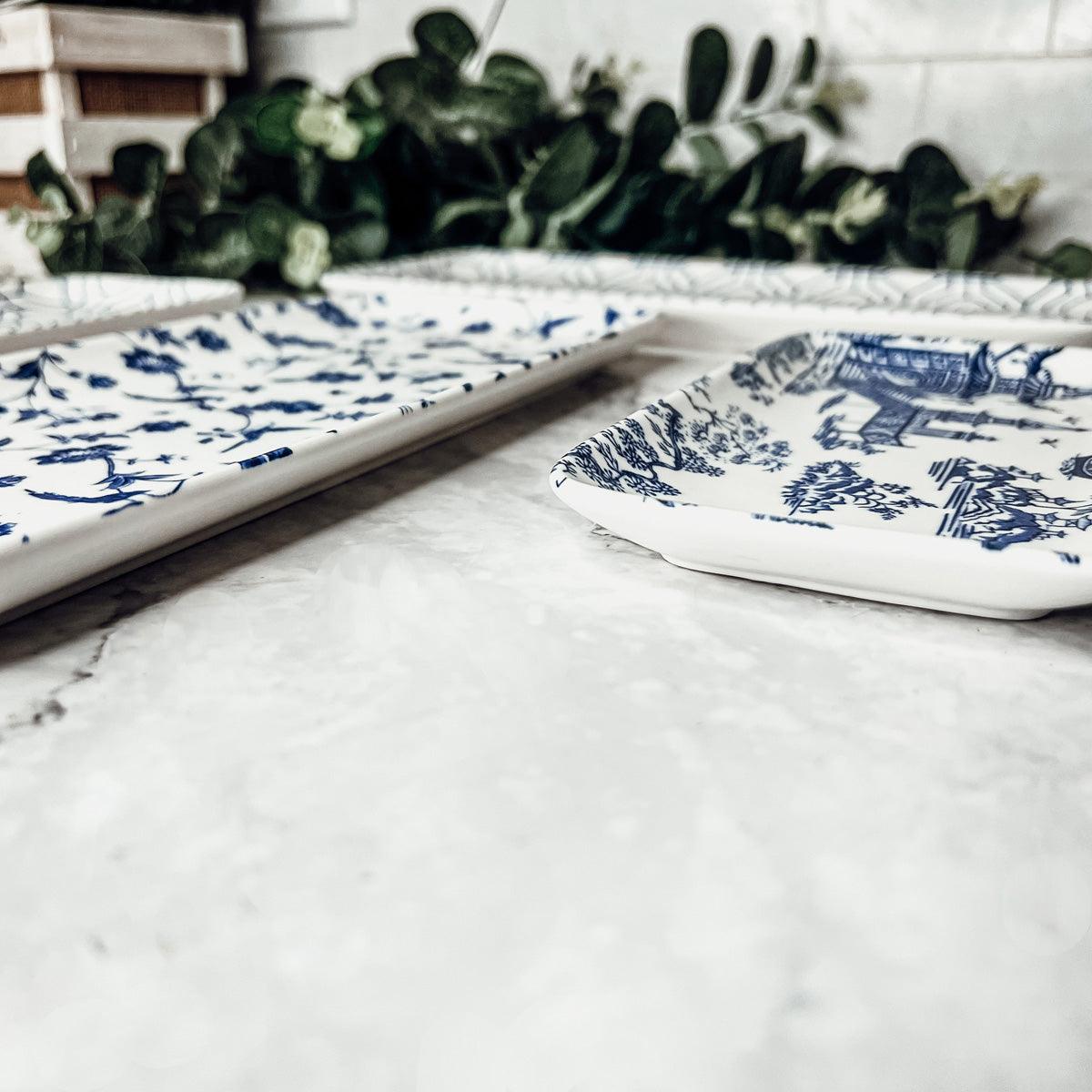 Blue Willow Dishes for Serving