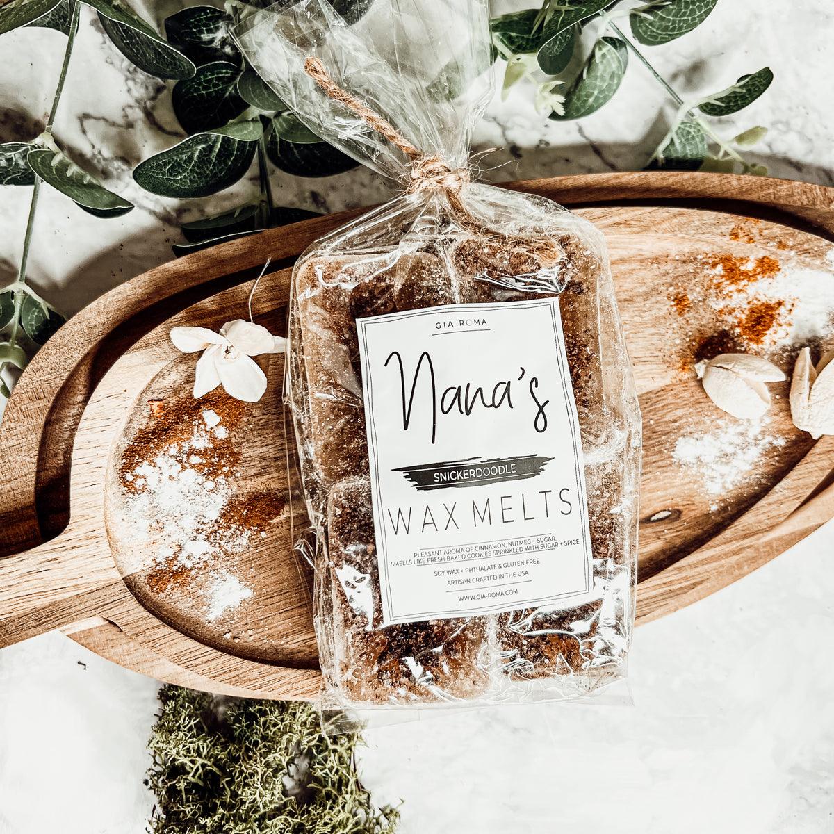 Nana Gift Ideas, Nana's Wax Melt Snickerdoodle