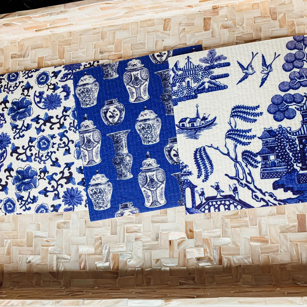 Chinoiserie - Biodegradable Cloth