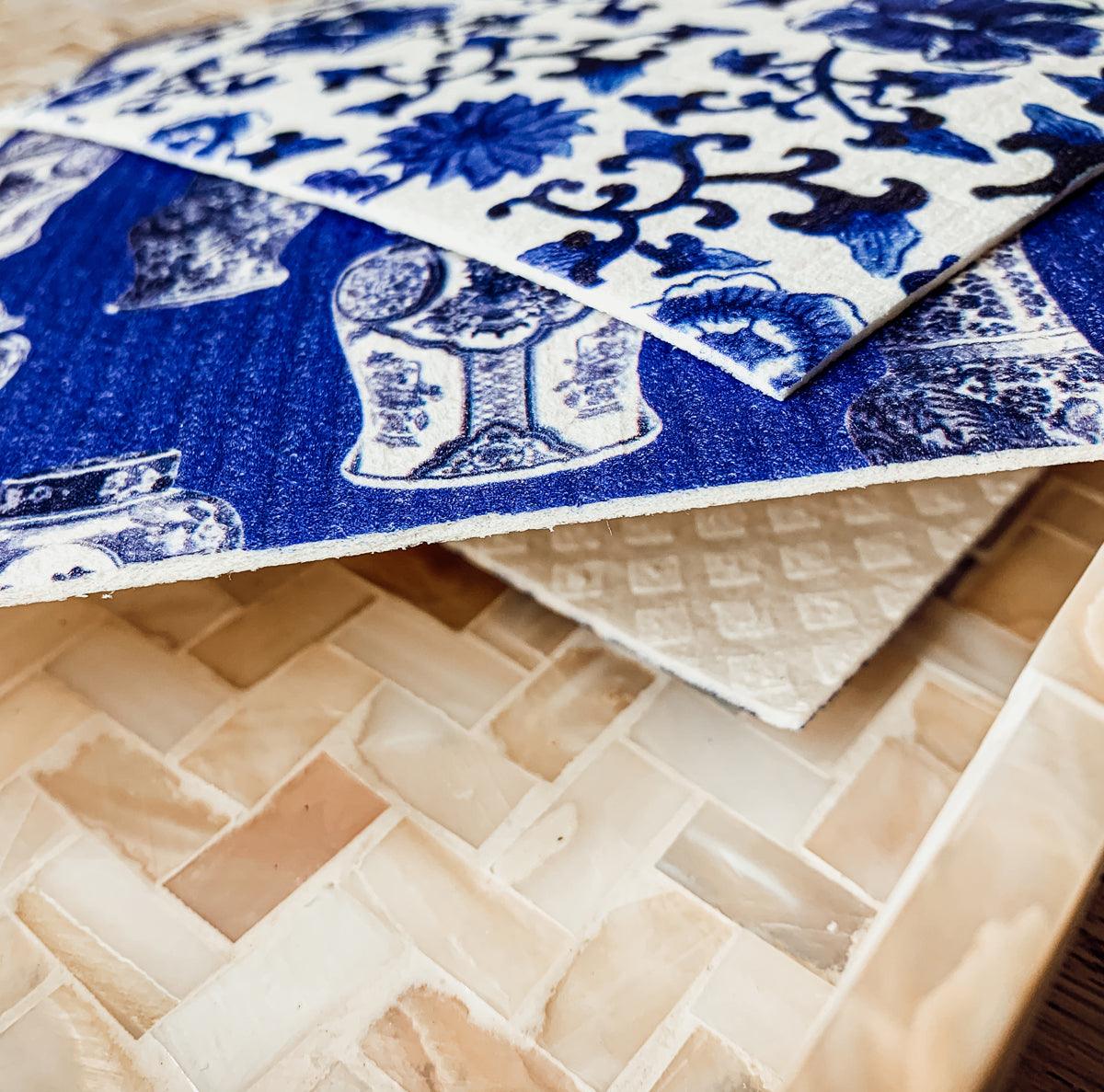 Chinoiserie - Biodegradable Cloth