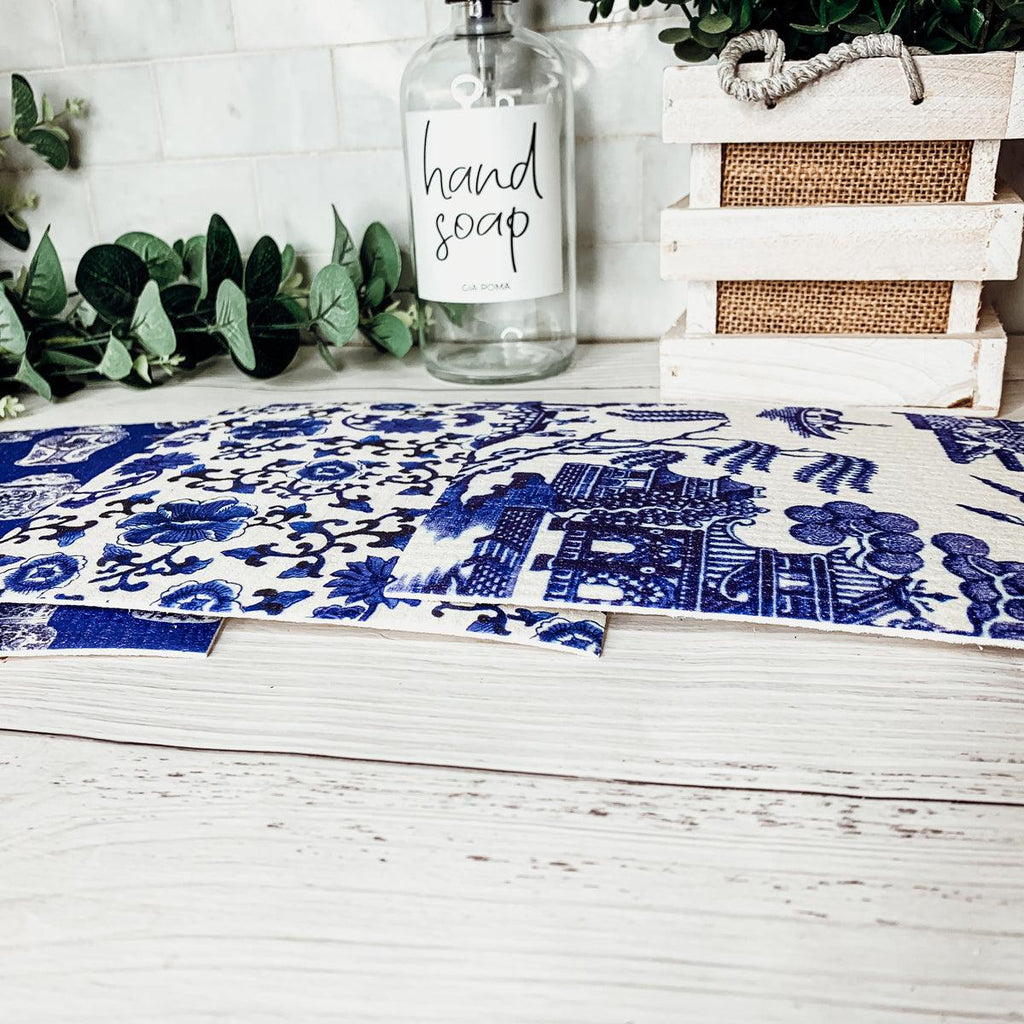 Chinoiserie - Biodegradable Cloth