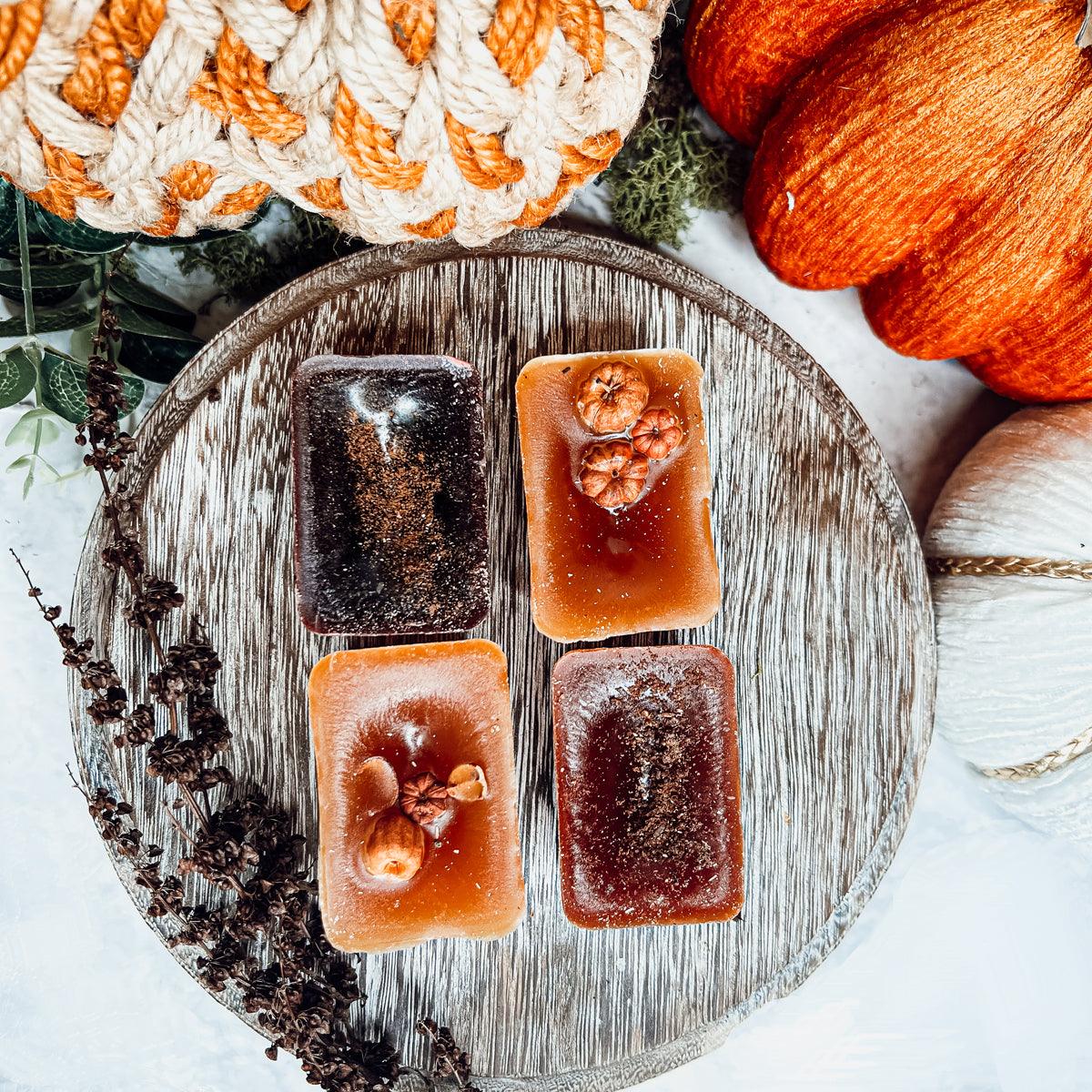 Cinnamon and Pumpkin Fall Wax Melts All Natural Home Fragrances