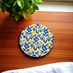 Mediterranean Lemon Coaster Set