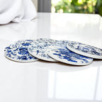Chinoiserie Ceramic Coasters