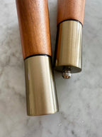 Portofino Acacia Salt and Pepper Grinders