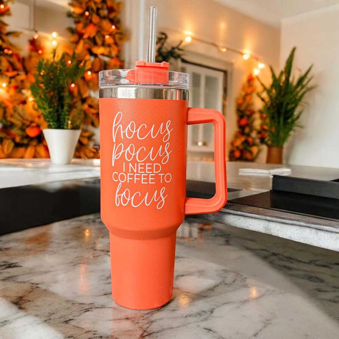 Hocus Pocus Tumbler with straw