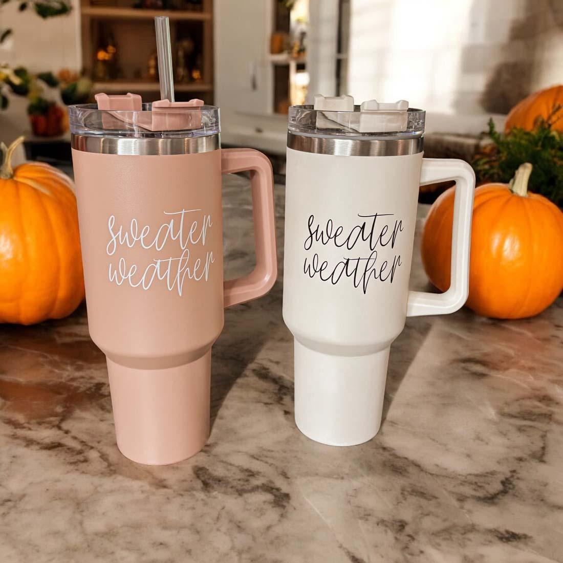 Fall Mug With Lid Mug for fall Fall mug cups