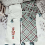 Nutcracker Tea Towel Pink