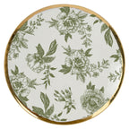 Green Delft Trinket Dish with Lid