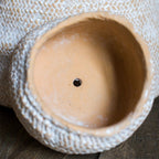 Cement Weaving Pattern Planter
