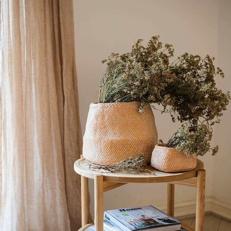 Cement Weaving Pattern Planter