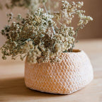 Cement Weaving Pattern Planter