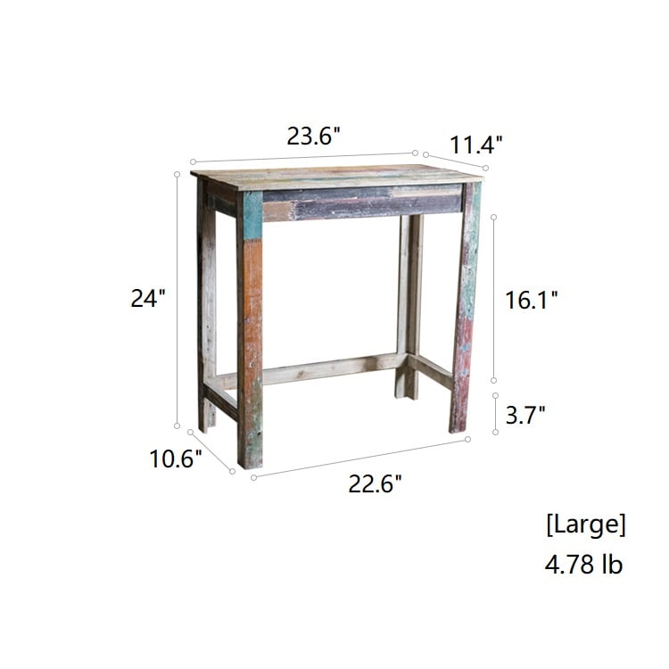 Solid Wood Plant Stand & Side Table