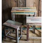 Solid Wood Plant Stand & Side Table