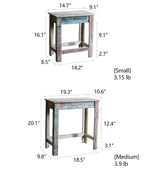 Solid Wood Plant Stand & Side Table