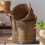 Woven Seagrass Planter Basket