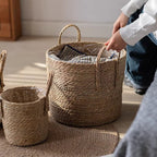 Woven Seagrass Planter Basket