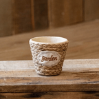 Garden Basket Cement Planter