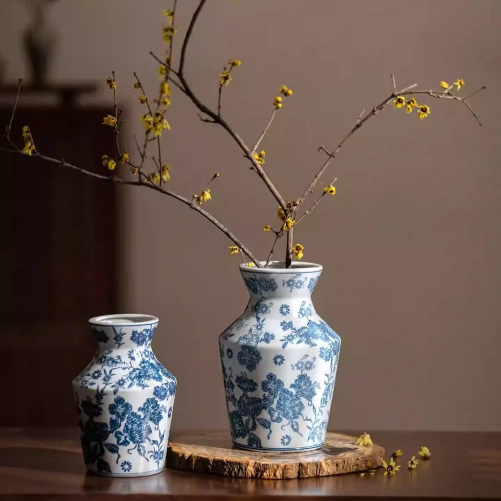 Blue & White Porcelain Vase