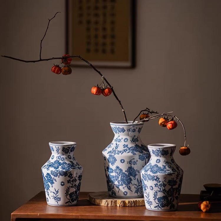 Blue & White Porcelain Vase