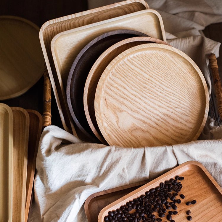 Natural Wood Serving Platter