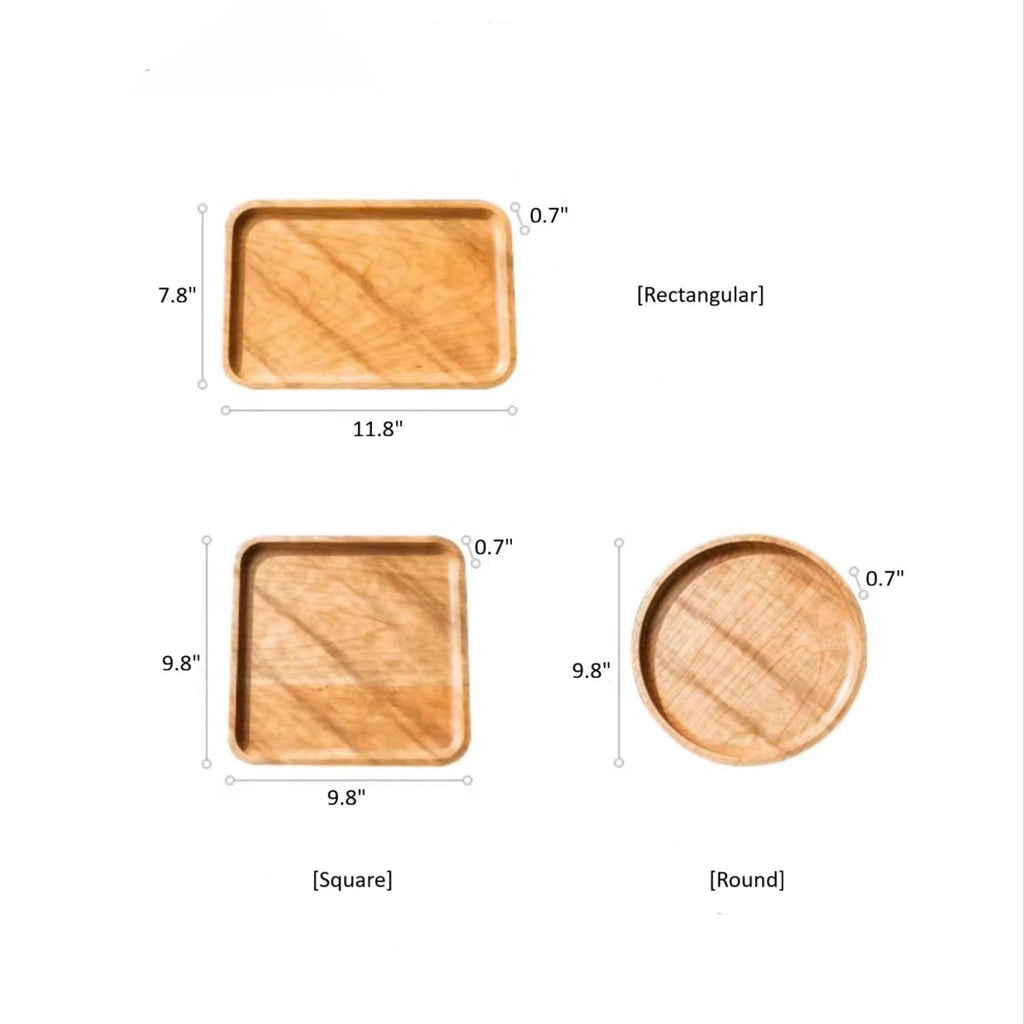 Natural Wood Serving Platter