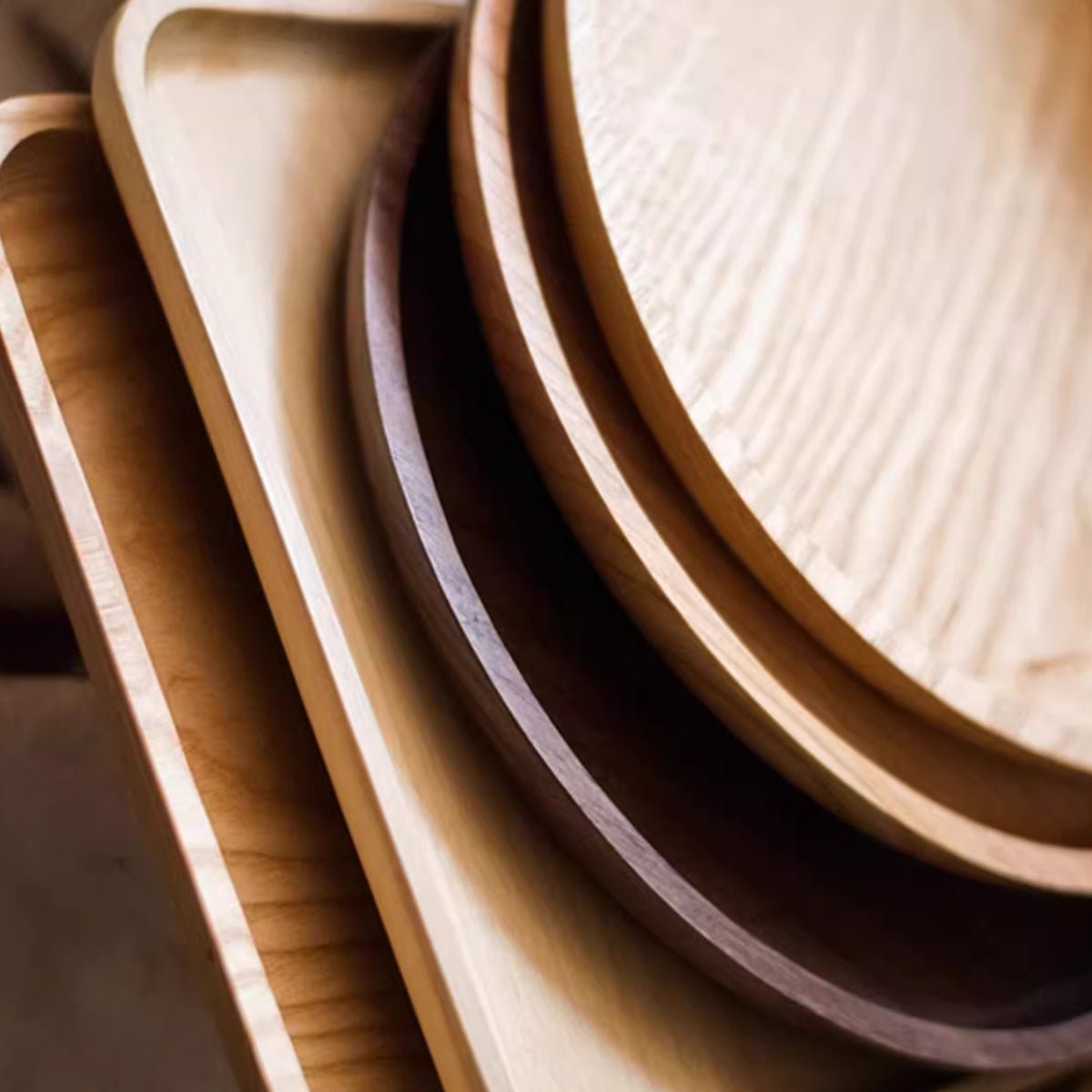 Natural Wood Serving Platter