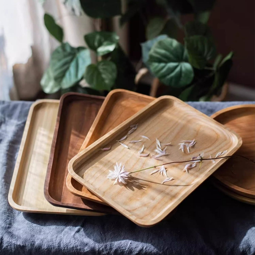 Natural Wood Serving Platter