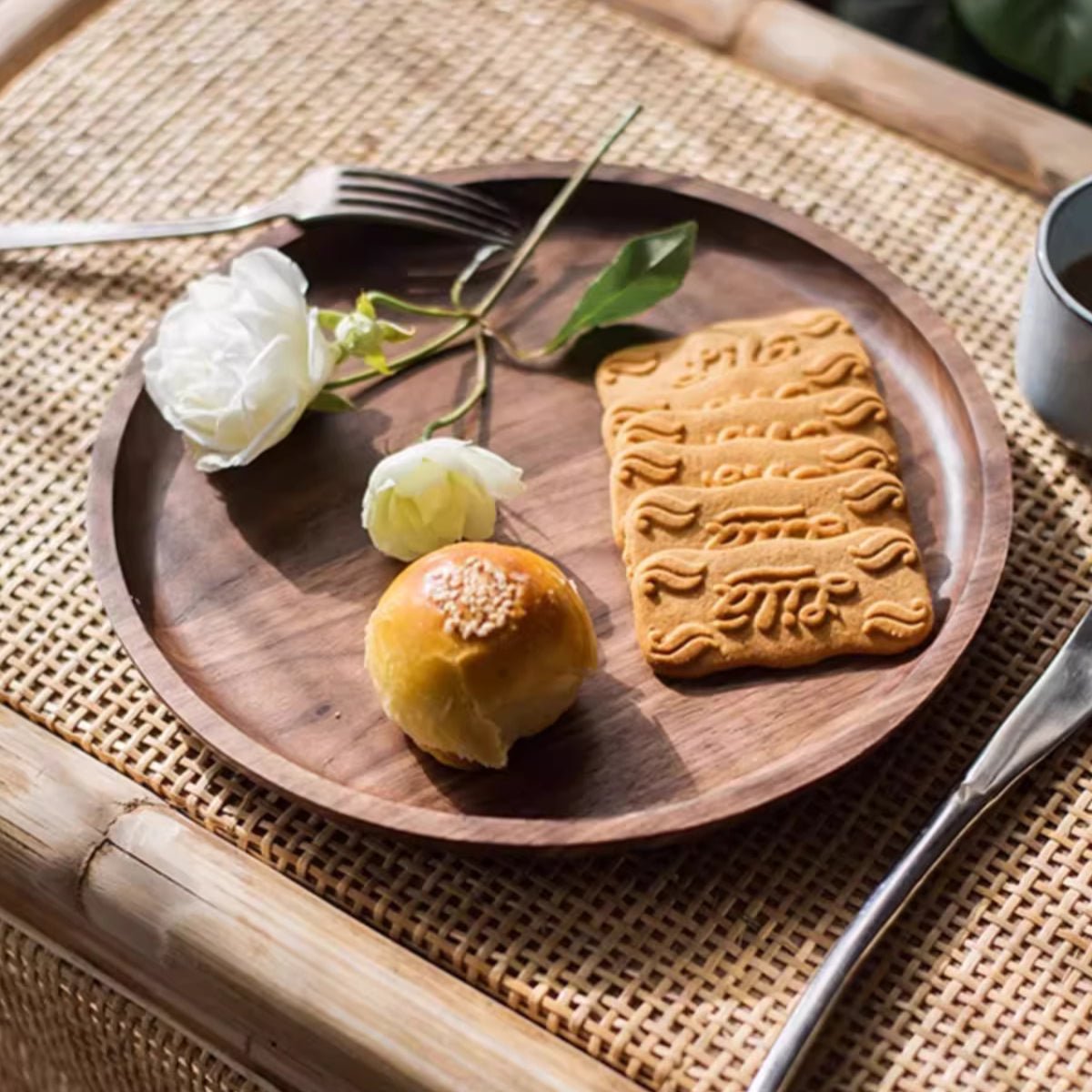 Natural Wood Serving Platter