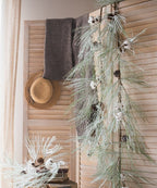 Frosted Pine Wreath or Garland