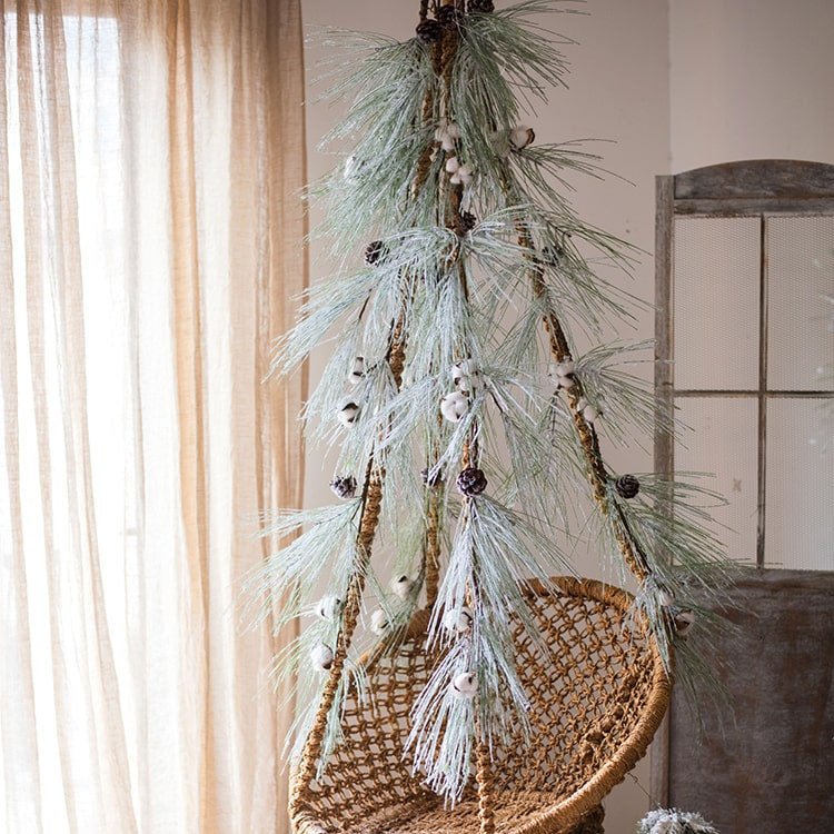 Frosted Pine Wreath or Garland