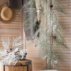Frosted Pine Wreath or Garland