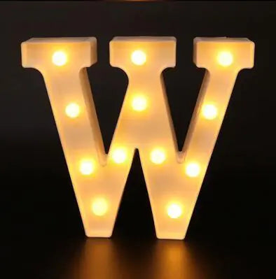 Decorative Alphabet LED